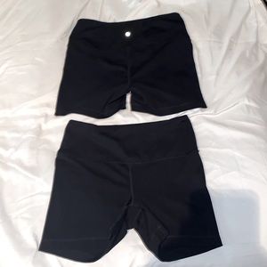 Yogalicious gym shorts bundle